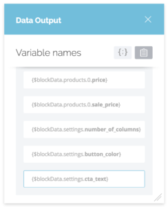 Variable names example