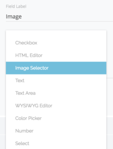 Field label image example