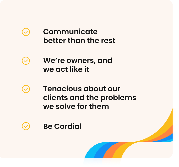 Cordial's Values