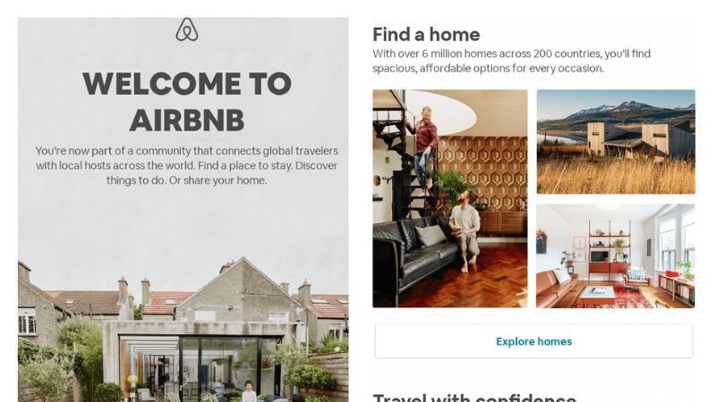Airbnb Welcome Series email example